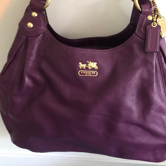 COPY - Plum Purple Coach Bag💜 - Picture 8 of 8